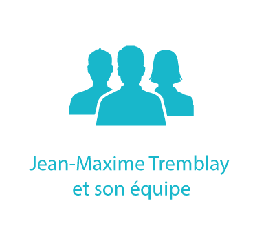 Jean-Maxime Tremblay et son équipe